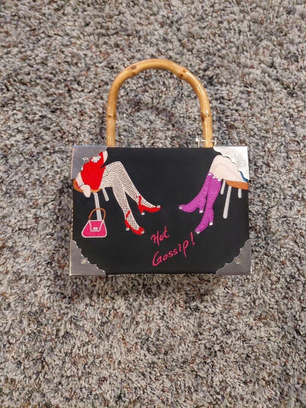 Hot Gossip Vintage Cigar Box Purse